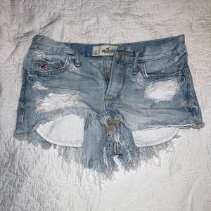 Hollister booty shorts size 0